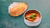 9. Vietnamese Chicken Curry With Baguette
